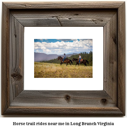 horse trail rides near me in Long Branch, Virginia